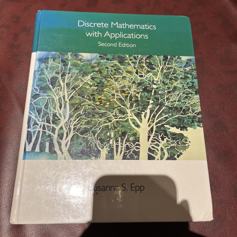 Discrete Mathematics with Applications, 2nd Ed by Susanna S. Epp (1995 HC no DJ)