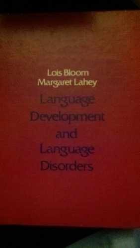 Language Development and Language – Hardcover, by Bloom Lois – Acceptable