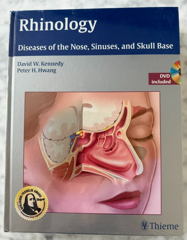 Rhinology: Diseases of the Nose, Sinuses, and Skull Base (HC, 2012) Sealed