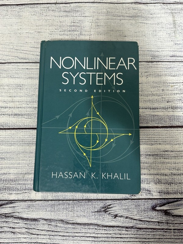Nonlinear Systems , Khalil, Hassan K. – Acceptable