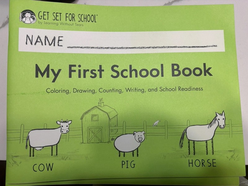 Learning Without Tears: My First School Book, SET OF 6