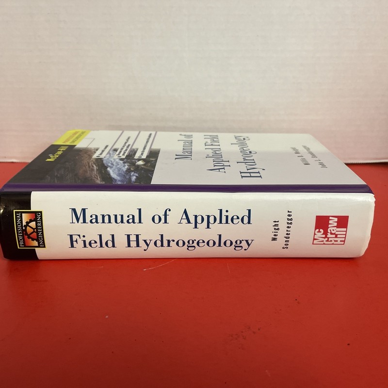 Professional Engineering: Manual of Applied Field Hydrogeology - McGraw-Hill gallery