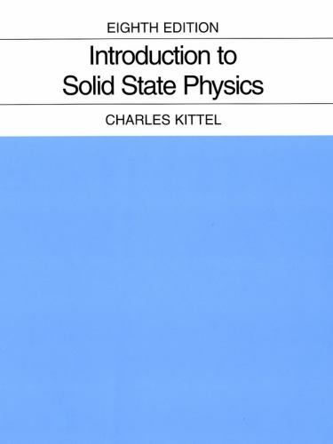 Introduction To Solid State Physics, Hardcover by Kittel, Charles; McEuen, Pa…