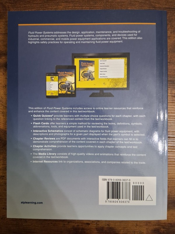ATP Fluid Power Systems Third Edition Paperback by Patrick J. Klette Hydraulics gallery