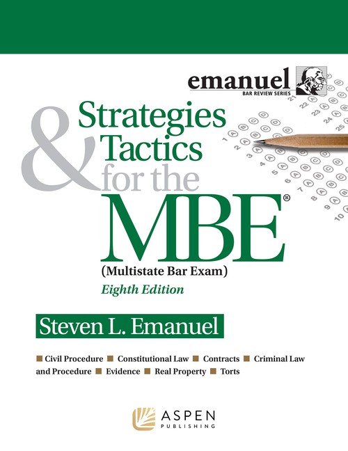 Strategies & Tactics For The Mbe