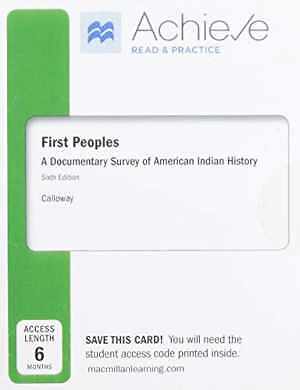 Achieve Read & Practice for – Printed Access Code, by Calloway Colin G. – New a
