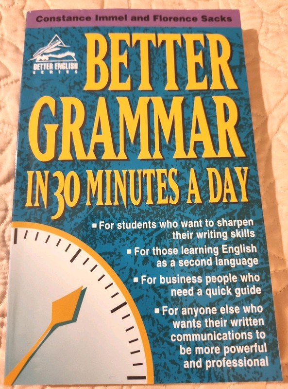Better Grammer in 30 Minutes a Day Better English Series Paperback