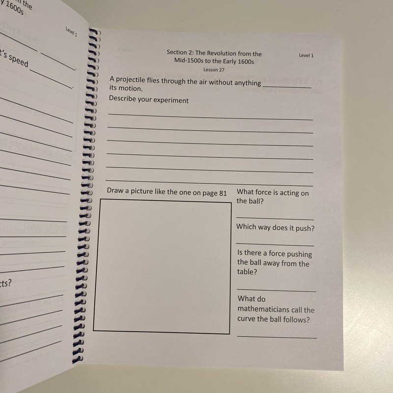 Berean Builders Science In The Beginning Oldest Student Notebook Clean Pages gallery