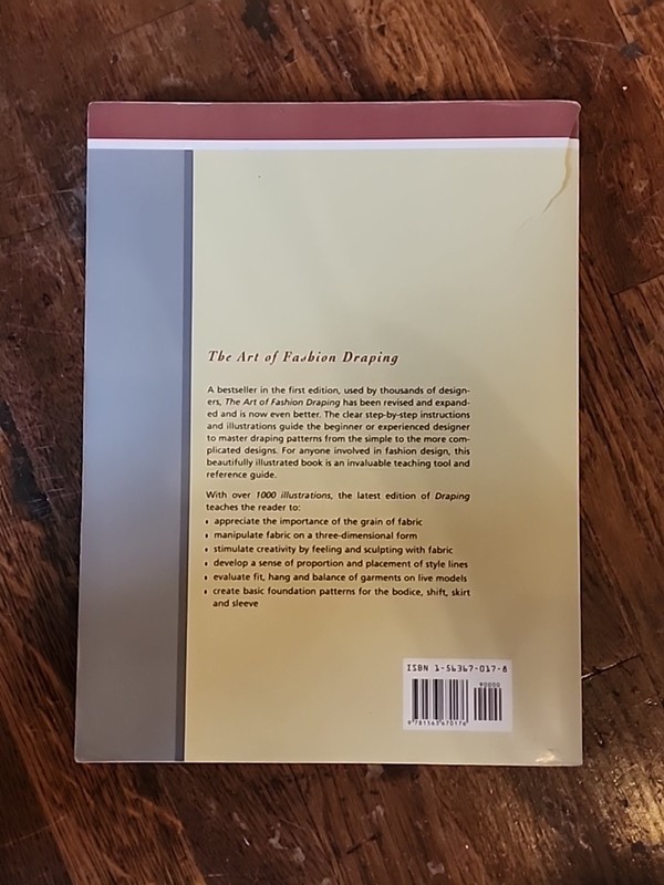Art of Fashion Draping Connie Amaden-Crawford 2ND ED NEARLY IDENTICALTO gallery