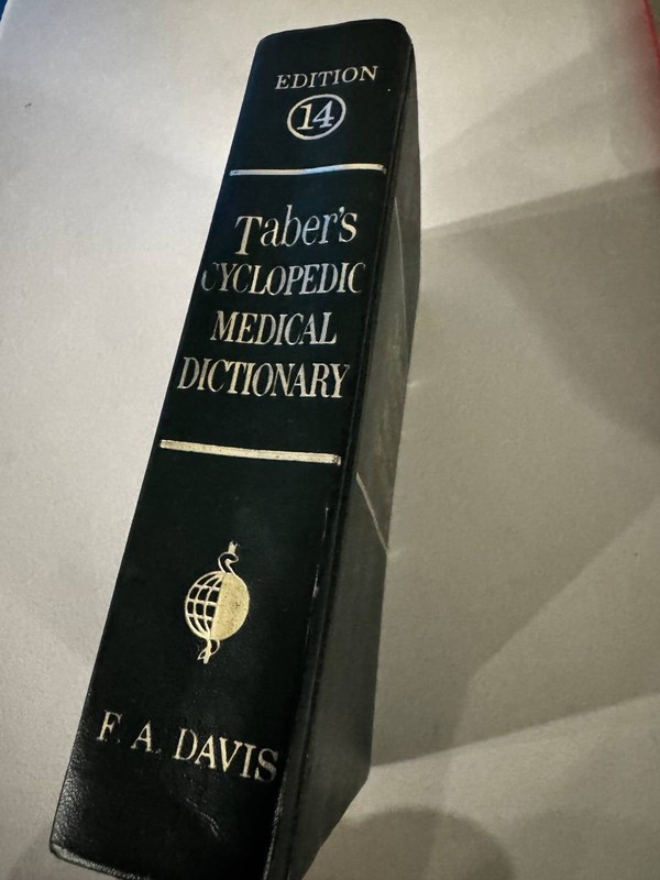 Taber's Cycloprdic Medical Dictionary - 14th Edition - F. A. Davis Company gallery