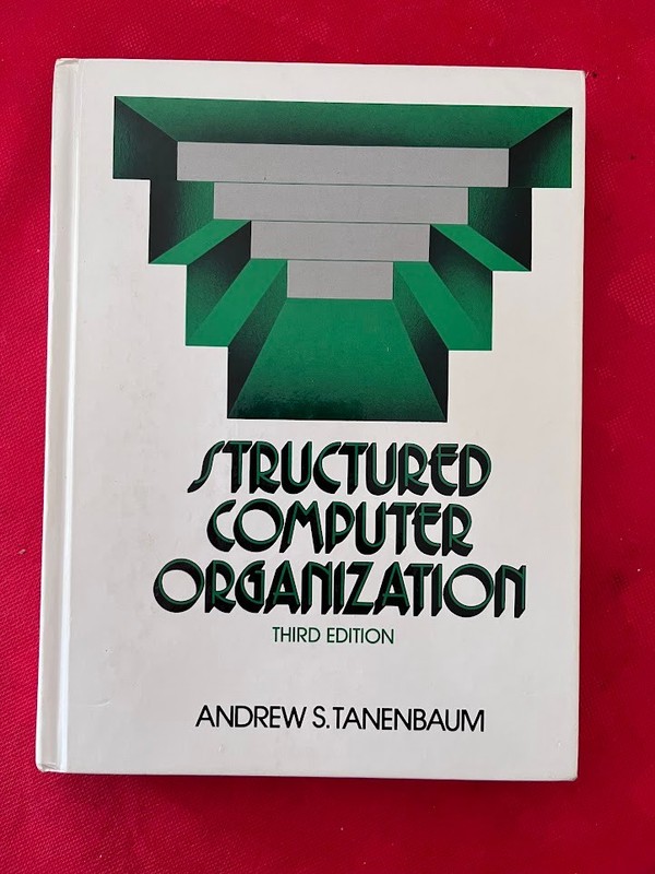 Structured Computer Organization Hardcover Andrew S. Tanenbaum