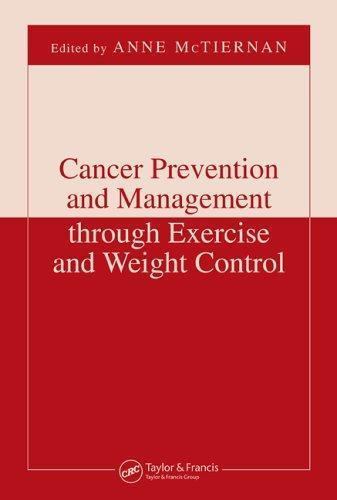 Cancer Prevention And Management Through Exercise And Weight Control, Hardcov…