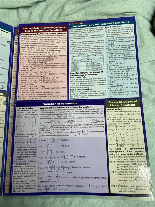 Differential Equations, Paperback by Barcharts, Inc. (COR gallery