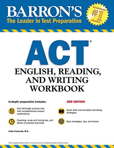 ACT English, Reading and Writing Wo…, Linda Carnevale