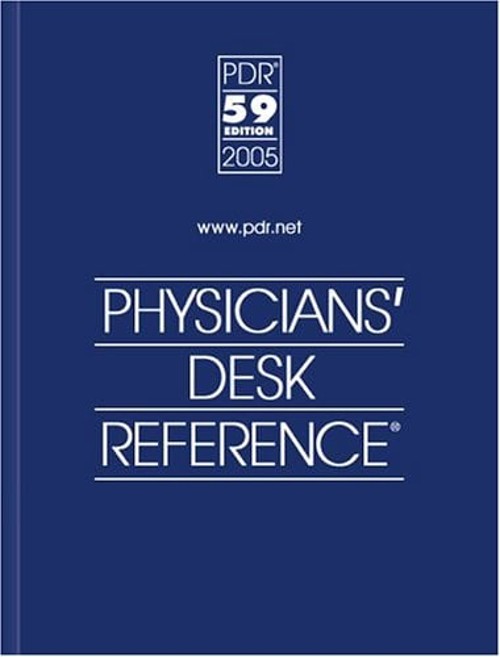 Physicians’ Desk Reference 2005 Vol. 59 Paperback Thomson PDR Sta