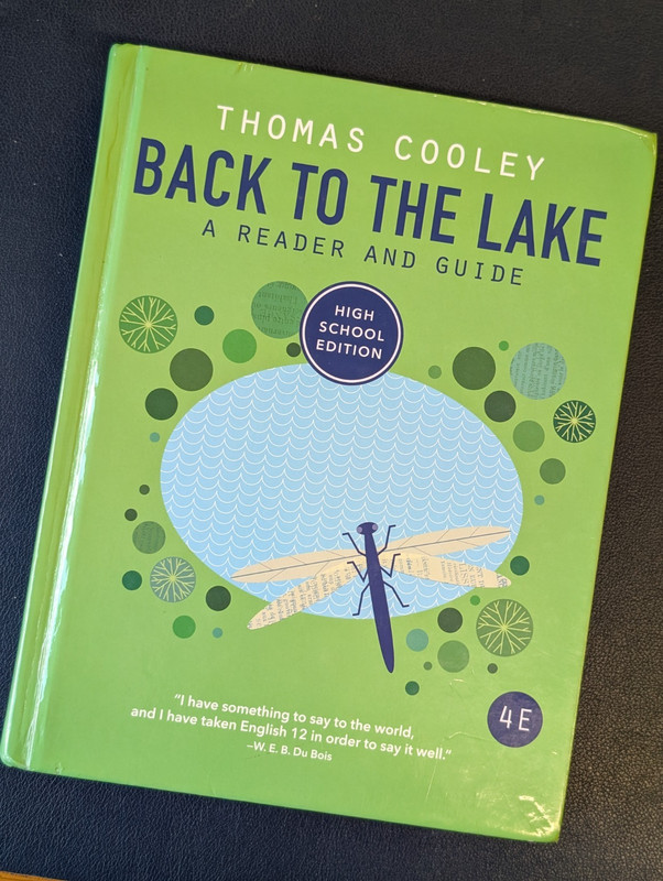 Back To The Lake A Reader and Guide 4th Edition Hardcover