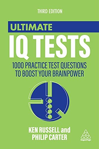 Ultimate IQ Tests: 1000 Practice Tes…, Carter, Philip