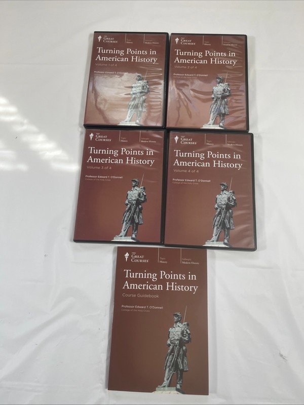 Great Courses Turning Points in American History Course - Guidebook 24 Disc Set gallery
