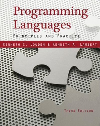 Programming Languages: Principles and Practices
