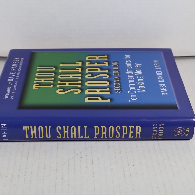 Thou Shall Prosper: Ten Commandments for Making Money by Daniel Lapin gallery
