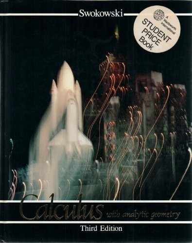 Calculus With Analytic Geometry – Hardcover, by SWOKOWSKI – Acceptable n