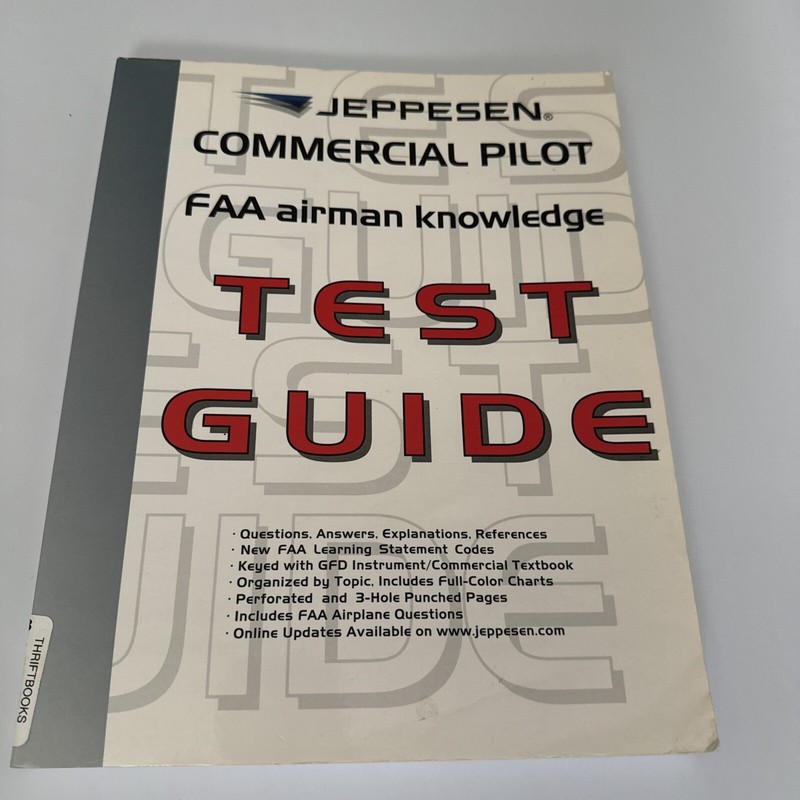 Commercial Pilot FAA Airmen Knowledge Test Guide: For Computer Testing