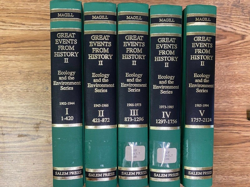 Great Events From History II – Ecology and the Environment Series 5 vol: Magill
