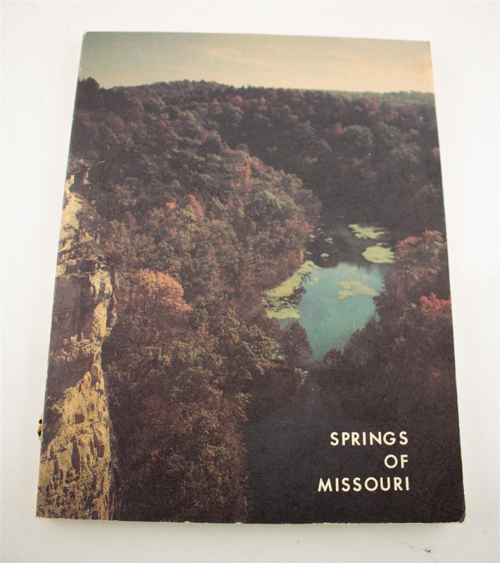 Springs of Missouri (1982, Missouri Department Natural Resources) Water Geology