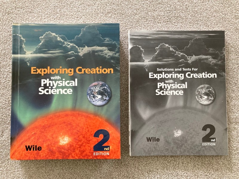 Exploring Creation with Physical Science, 2nd Ed., Text + Solutions and Tests