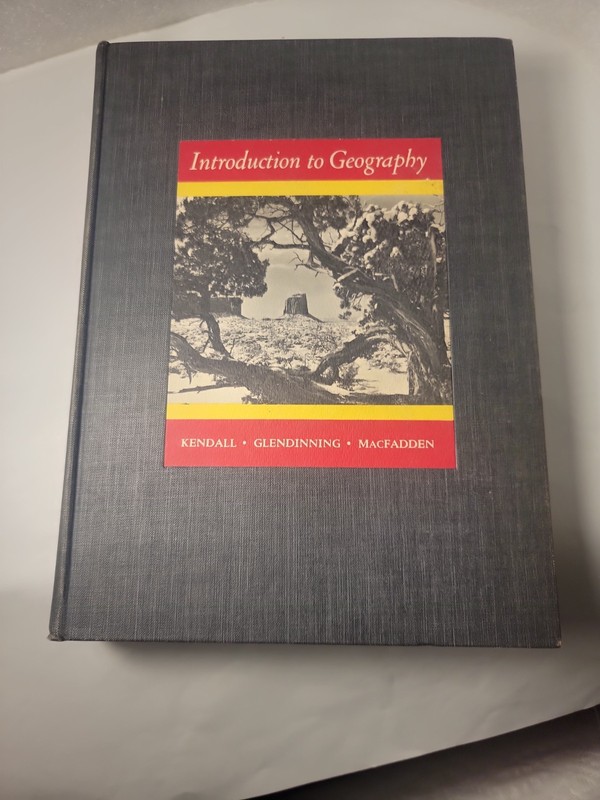 NEW! Vintage “Introduction to Geography” Book Copyright 1951
