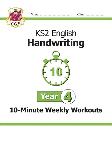 CGP Books KS2 Year 4 English Handwriting 10-Minute Weekl (Paperback) (UK IMPORT)