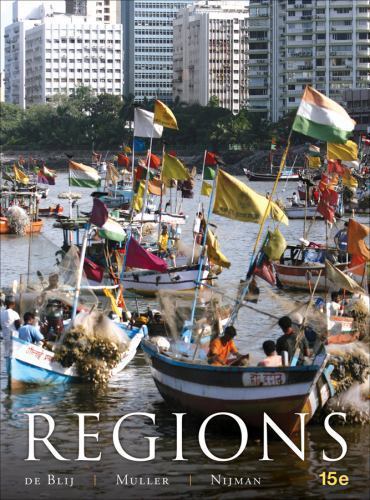 Geography: Realms, Regions and Concepts, 15th Ed- 1118093607, hardcover, de Blij