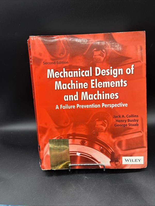 New: Mechanical Design Machine Elements Machines 2nd INTL ED Free Ship from USA