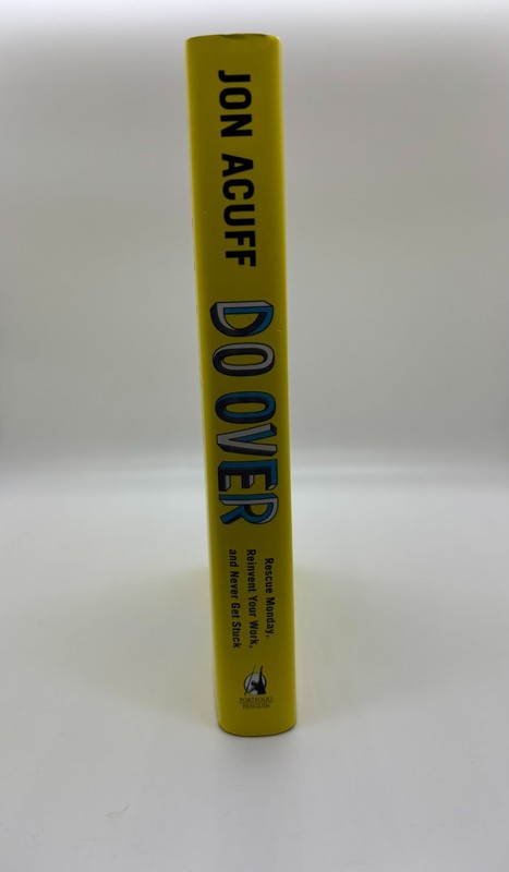 Do Over by Jon Acuff, 2015, Signed gallery