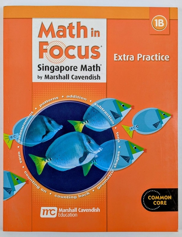 Math in Focus Singapore Math Grade 1B Extra Practice Common Core