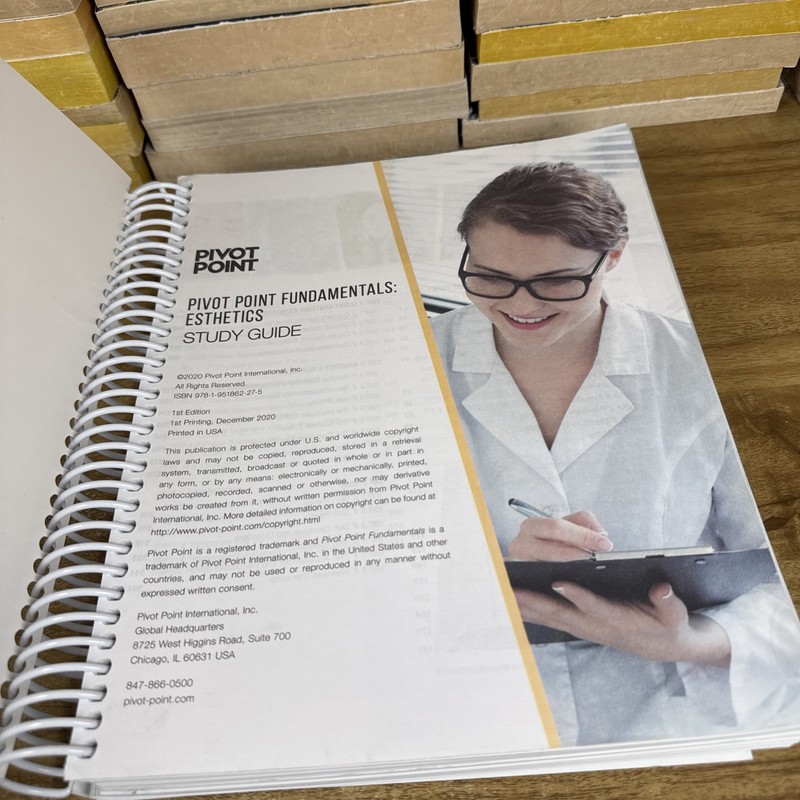 Fundamentals: Esthetics Student Study Guide by Pivot Point International... gallery