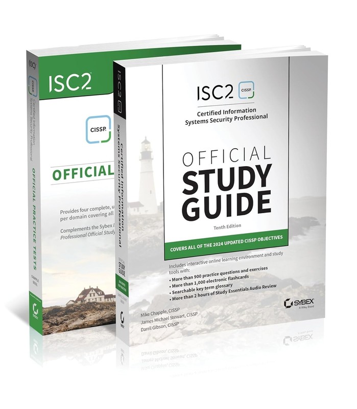Isc2 CISSP Official Study Guide – 10th edition + Official Practice Tests