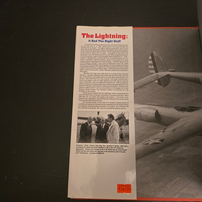 The Lockheed P-38 Lightning HC Warren M. Bodie 1991 gallery