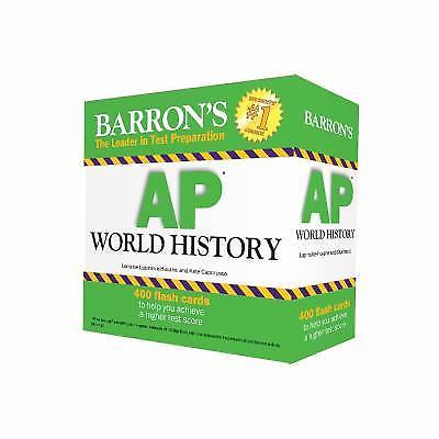 AP World History Flash Cards (Barron’s Test Prep), Caporusso M.S., Kate,Lupinski