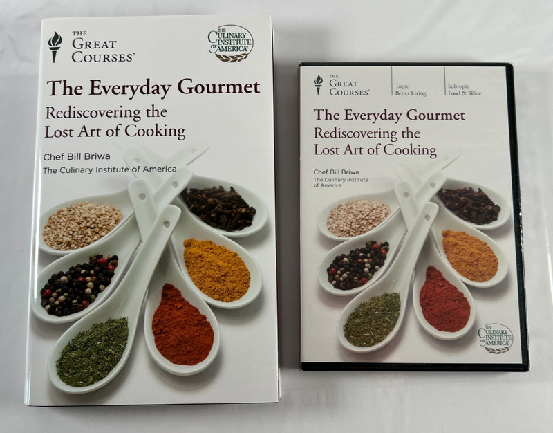 The Great Courses The Everyday Gourmet Rediscovering The Lost Art of Cooking
