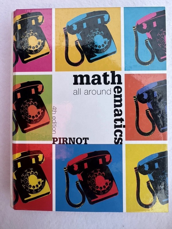 Mathematics All Around (4th Edition) – Hardcover By Pirnot, Tom – VERY GOOD