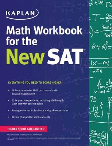 Kaplan Math Workbook for the New SAT (Kaplan Test Prep) – Paperback – ACCEPTABLE