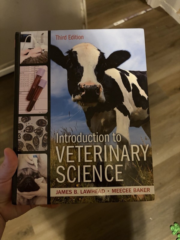 Introduction to Veterinary Science James Lawhead Meecee Baker (2016, Hardcover)