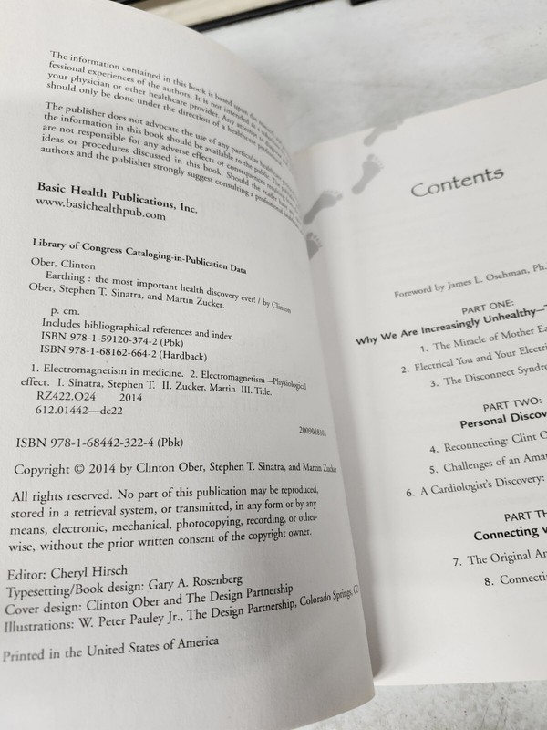 Earthing [2nd Edition]: The Most Important Health Discovery Ever! Ober, Clinton gallery