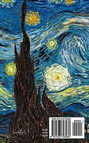 Van Gogh Password Book A5 Beautiful Stars at Night Journal Softcover 95 Pages gallery