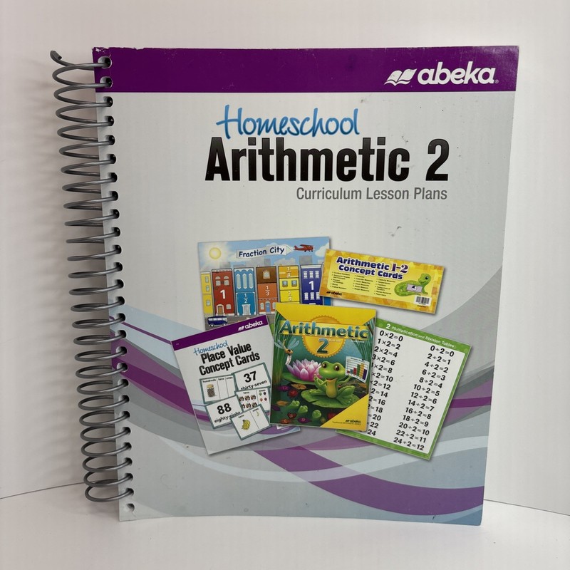 Abeka Homeschool Arithmetic 2 Curriculum Lesson Plans