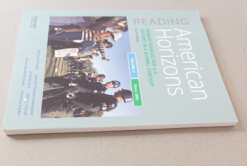 Reading American Horizons Primary Sources for US History in a Global Context Vo2 gallery