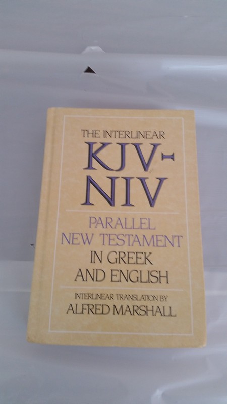 Interlinear KJV-NIV Parallel New Testament in Greek and English by Alfred…