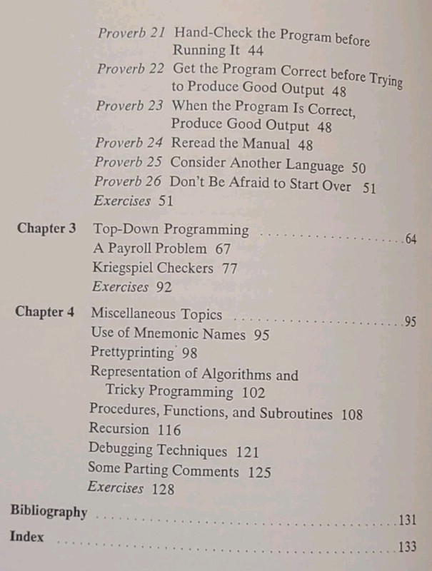 Hayden Programming Proverbs Henry F. Ledgard 1975 Trade Paperback 134p VGC gallery
