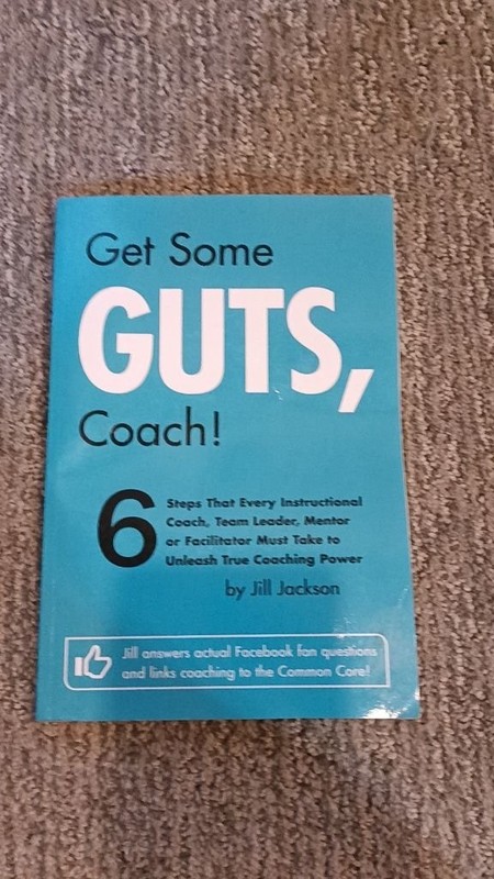 Get Some Guts Coach Jill Jackson 2013 Paperback Education Leadership Book VG